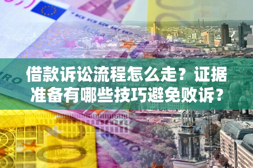北京借款诉讼流程怎么走？证据准备有哪些技巧避免败诉？