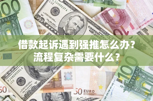 北京借款起诉遇到强推怎么办？流程复杂需要什么？