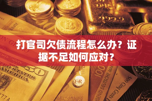 北京打官司欠债流程怎么办？证据不足如何应对？